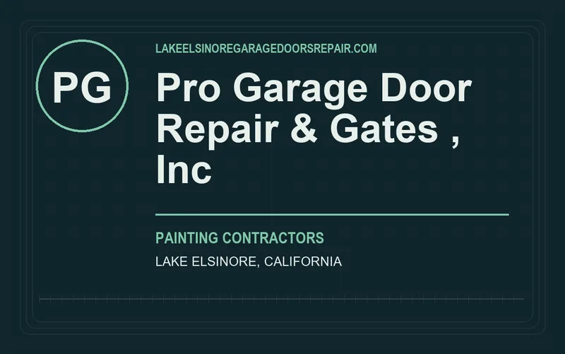 Pro Garage Door Repair & Gates , Inc in Lake Elsinore, California