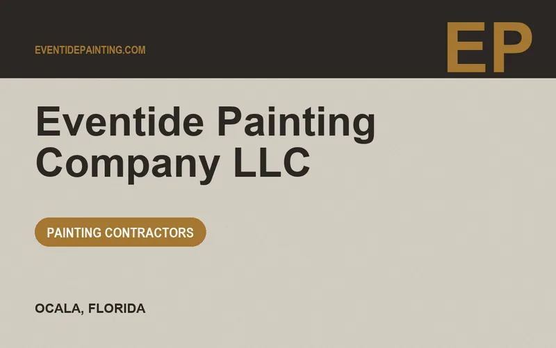 EVENTIDE PAINTING COMPANY LLC in Ocala, Florida