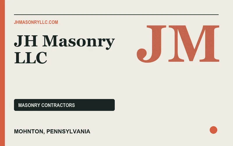 JH Masonry LLC in Mohnton, Pennsylvania