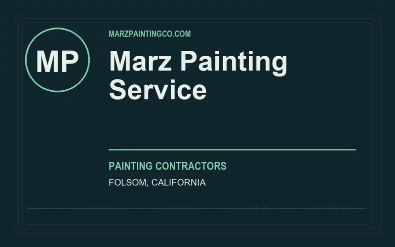 Marz Painting Service in Folsom, California