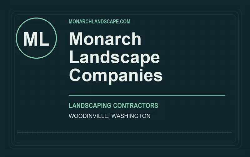 Monarch Landscape Companies in Woodinville, Washington