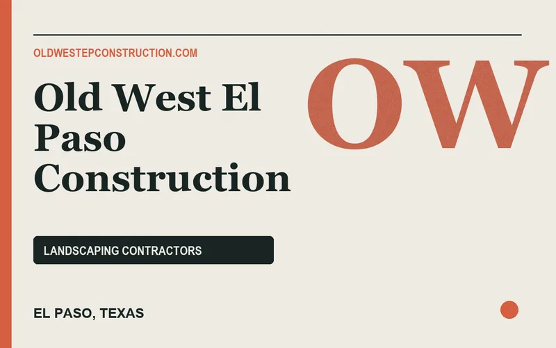 Old West El Paso Construction in El Paso, Texas