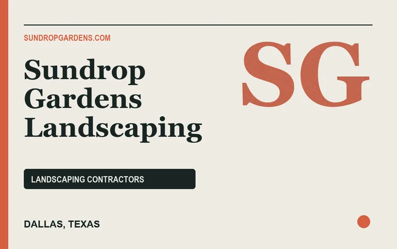 Sundrop Gardens Landscaping in Dallas, Texas