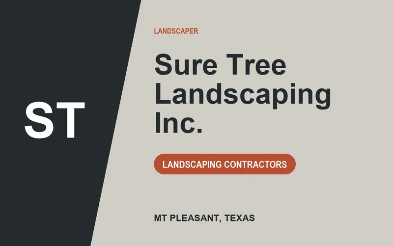 Sure Tree Landscaping Inc. in Mt Pleasant, Texas
