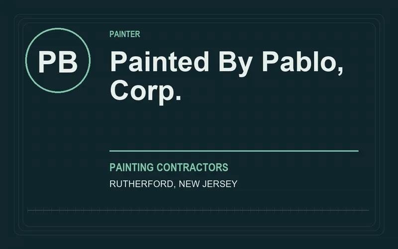 Painted By Pablo, Corp. in Rutherford, New Jersey