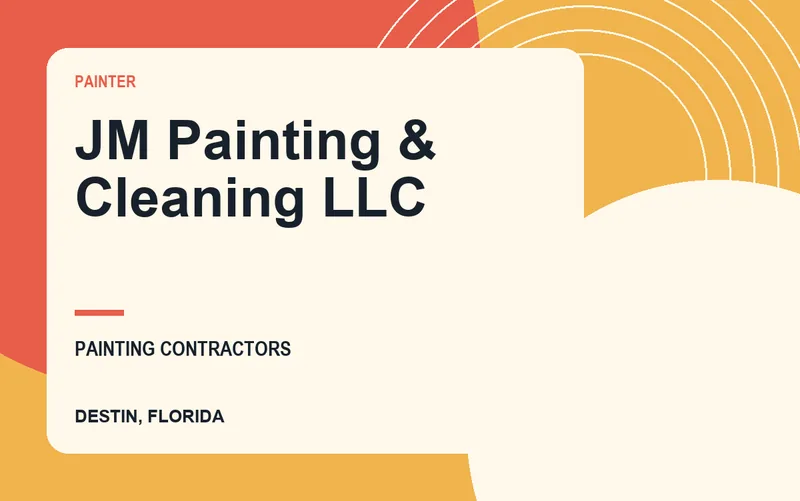 JM Painting & Cleaning LLC in Destin, Florida