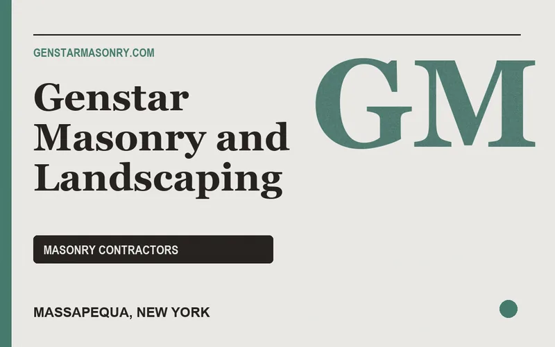 Genstar Masonry and Landscaping in Massapequa, New York