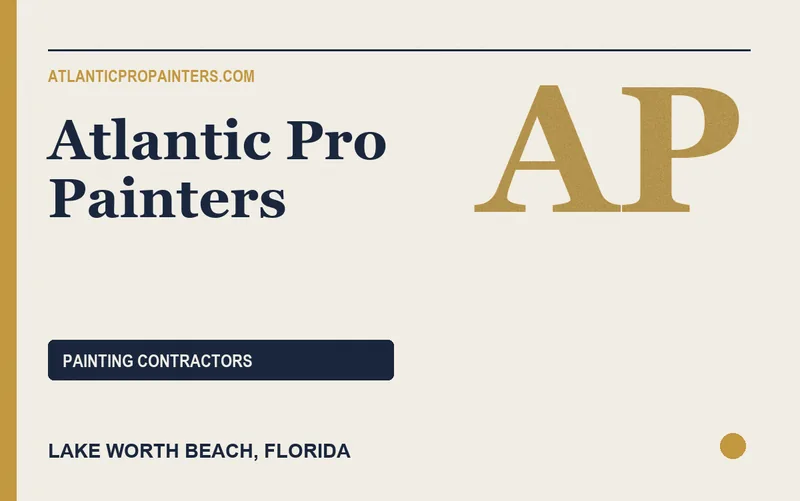Atlantic Pro Painters in Lake Worth Beach, Florida