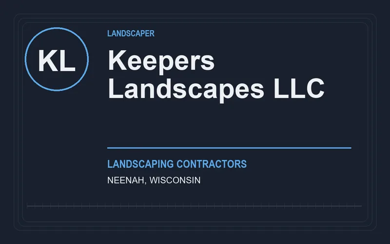 Keepers Landscapes LLC in Neenah, Wisconsin