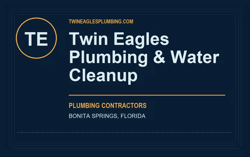 Twin Eagles Plumbing & Water Cleanup in Bonita Springs, Florida