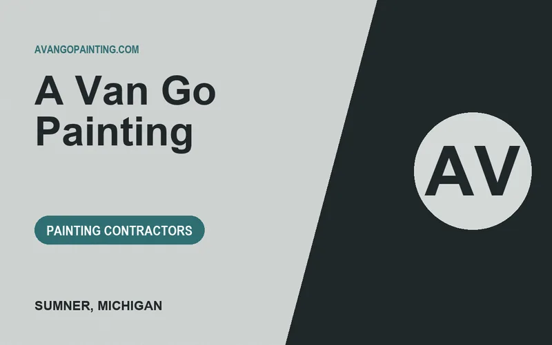 A Van Go Painting in Sumner, Michigan