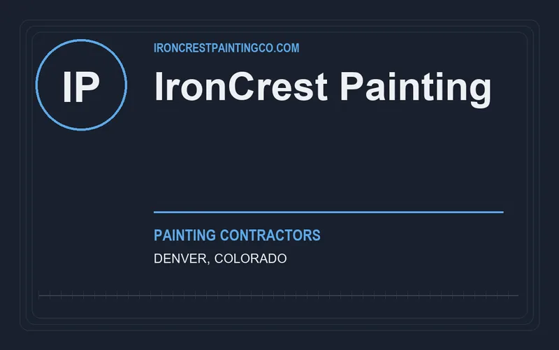 IronCrest Painting in Denver, Colorado