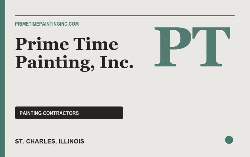 Prime Time Painting, Inc. in St. Charles, Illinois