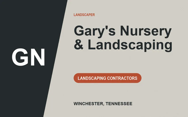 Gary's Nursery & Landscaping in Winchester, Tennessee