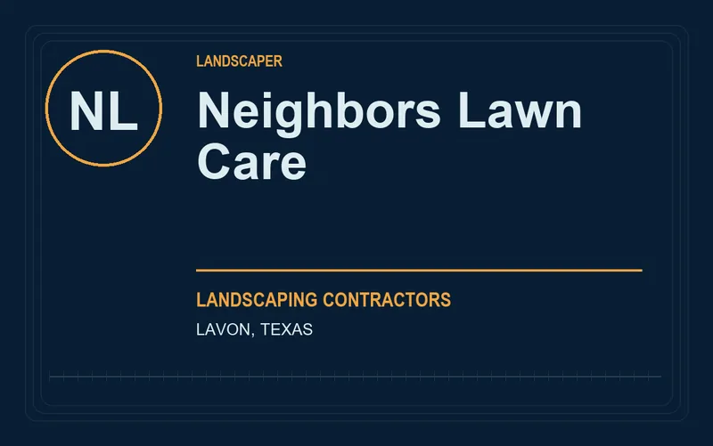 Neighbors Lawn Care in Lavon, Texas