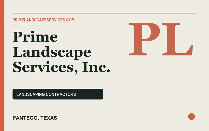 Prime Landscape Services, Inc. in Pantego, Texas