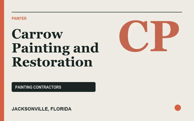 Carrow Painting and Restoration in Jacksonville, Florida