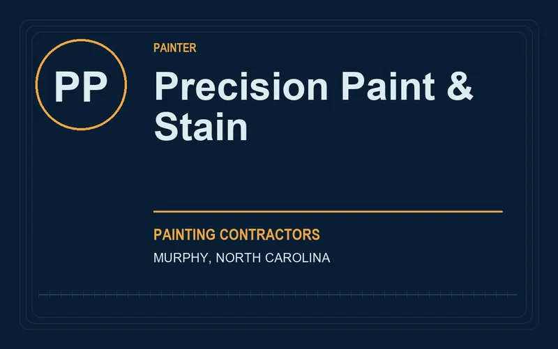 Precision Paint & Stain in Murphy, North Carolina