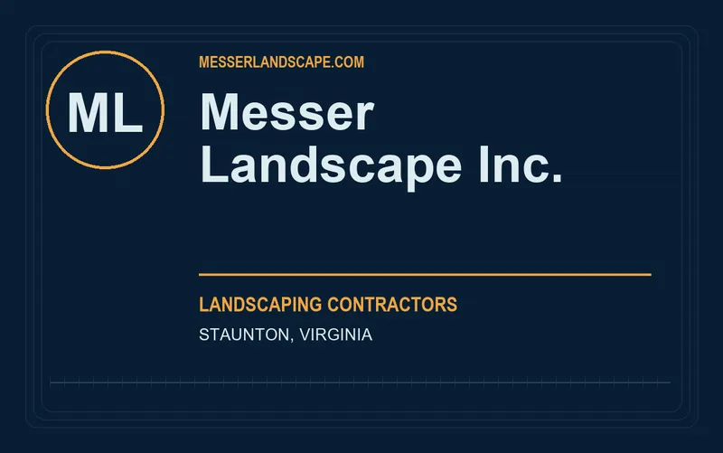 Messer Landscape Inc. in Staunton, Virginia