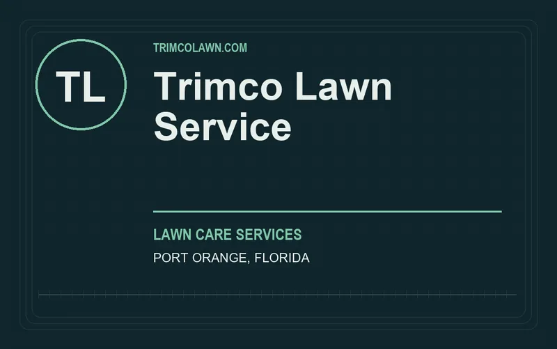 Trimco Lawn Service in Port Orange, Florida