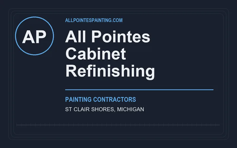 All Pointes Cabinet Refinishing in St Clair Shores, Michigan