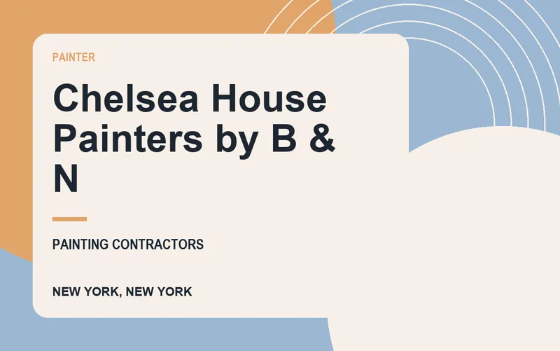 Chelsea House Painters by B & N in New York, New York