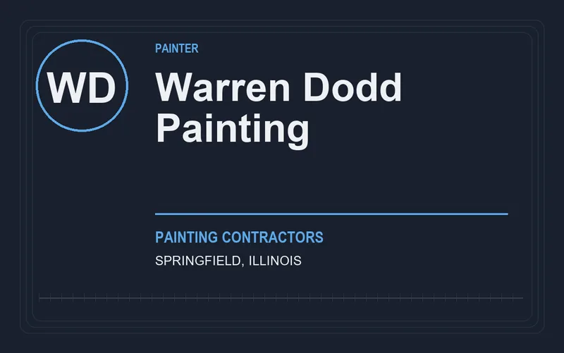 Warren Dodd Painting in Springfield, Illinois