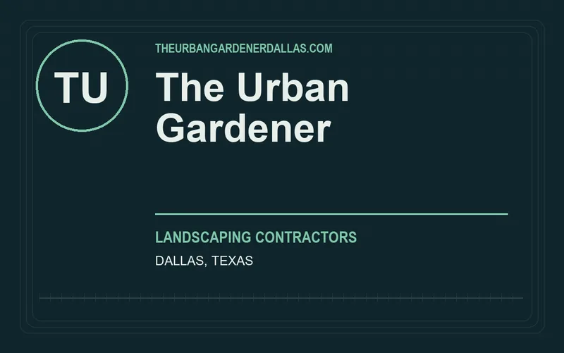 The Urban Gardener in Dallas, Texas