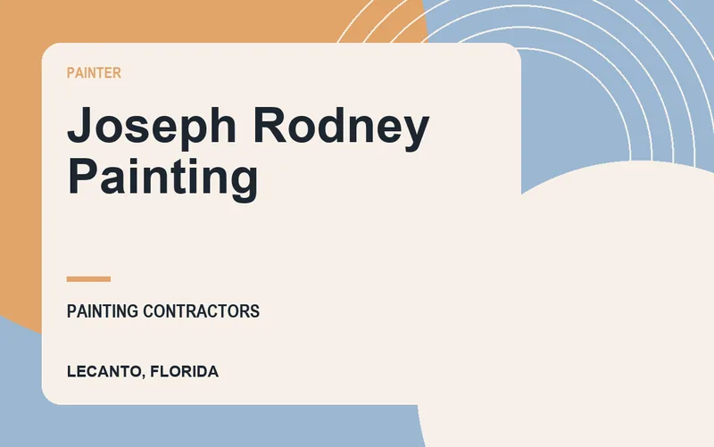 Joseph Rodney Painting in Lecanto, Florida