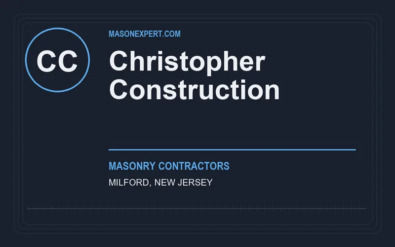 Christopher Construction in Milford, New Jersey