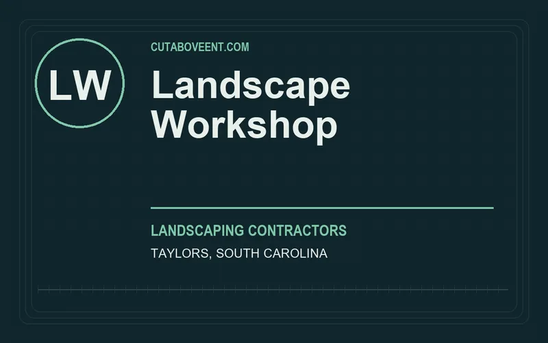 Landscape Workshop in Taylors, South Carolina