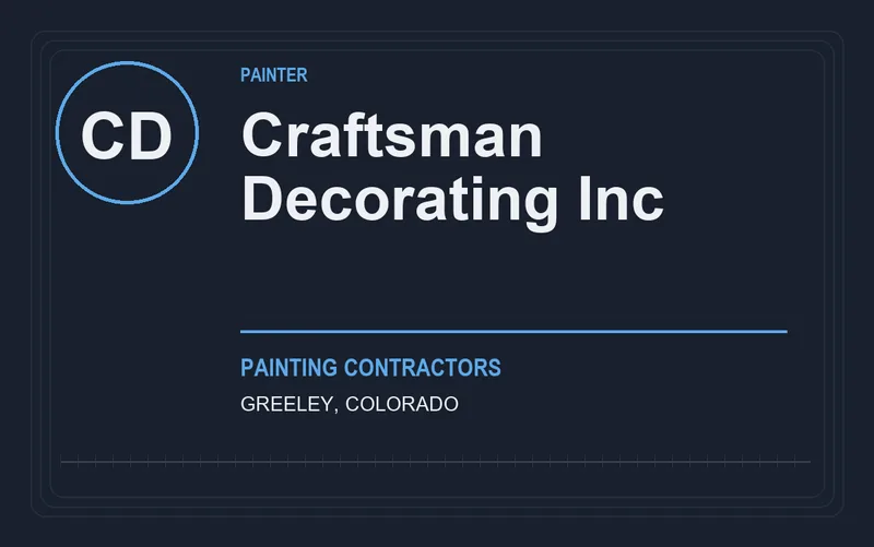 Craftsman Decorating Inc in Greeley, Colorado