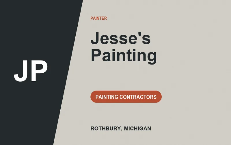 Jesse's Painting in Rothbury, Michigan