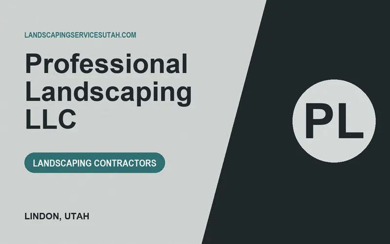 Professional Landscaping LLC in Lindon, Utah
