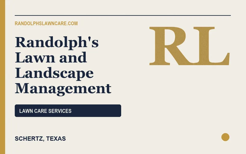 Randolph's Lawn and Landscape Management in Schertz, Texas