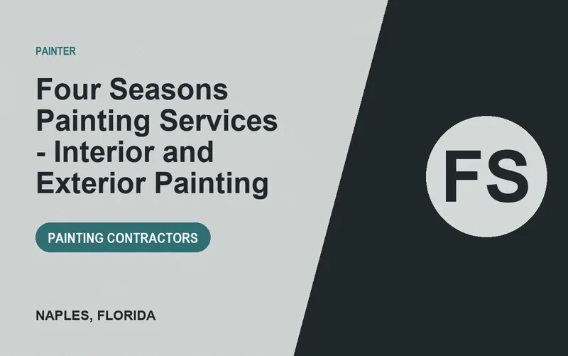 Four Seasons Painting Services - Interior and Exterior Painting in Naples, Florida
