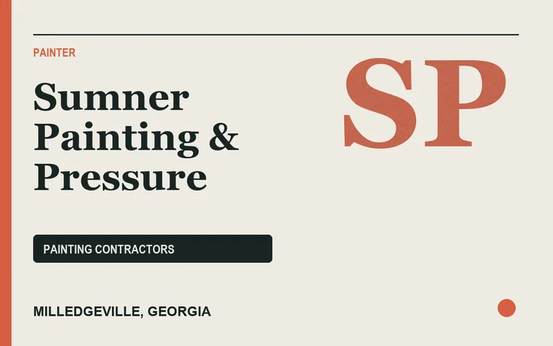 Sumner Painting & Pressure in Milledgeville, Georgia