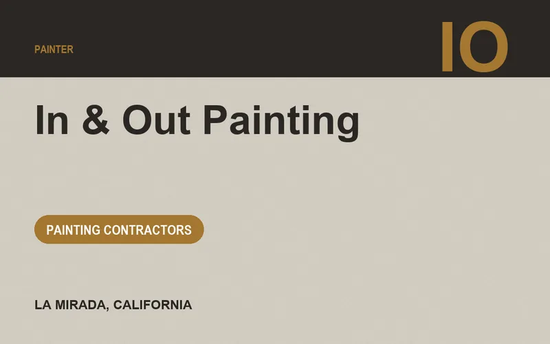 In & Out Painting in La Mirada, California