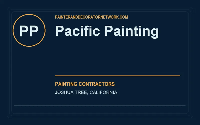 Pacific Painting in Joshua Tree, California