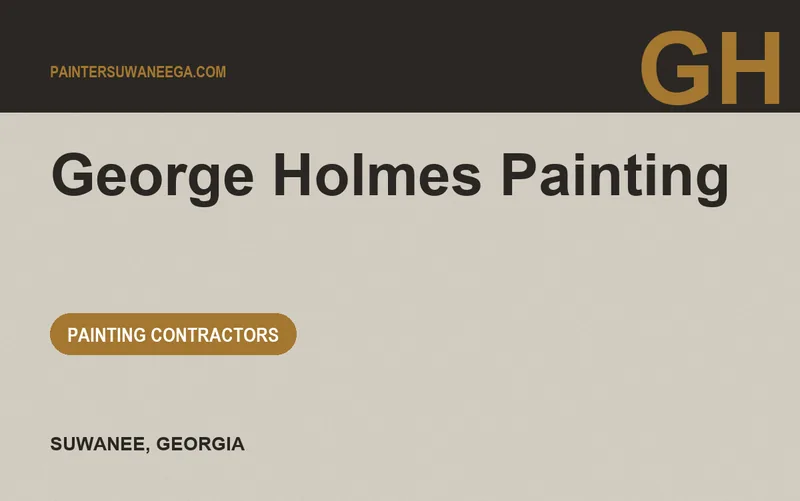 George Holmes Painting in Suwanee, Georgia