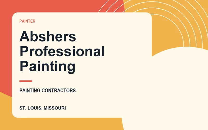 Abshers Professional Painting in St. Louis, Missouri