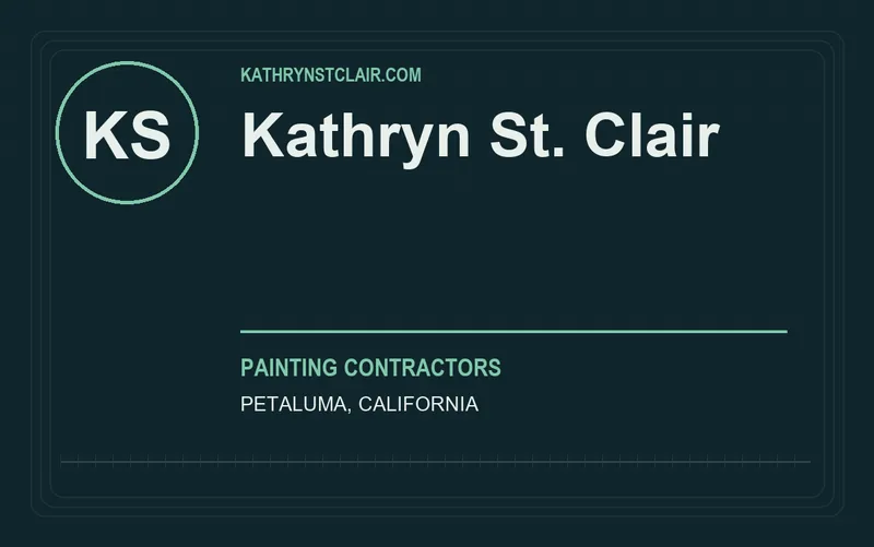 KATHRYN ST. CLAIR in Petaluma, California