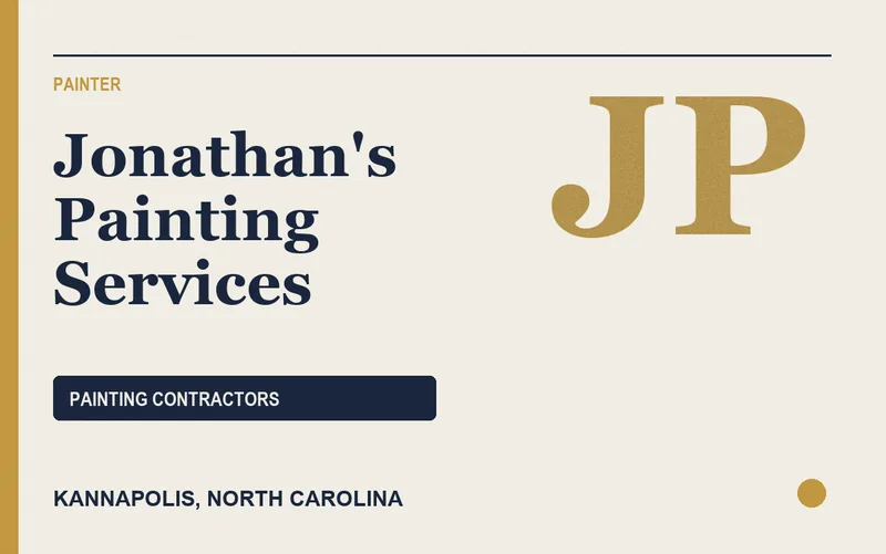 Jonathan's Painting Services in Kannapolis, North Carolina