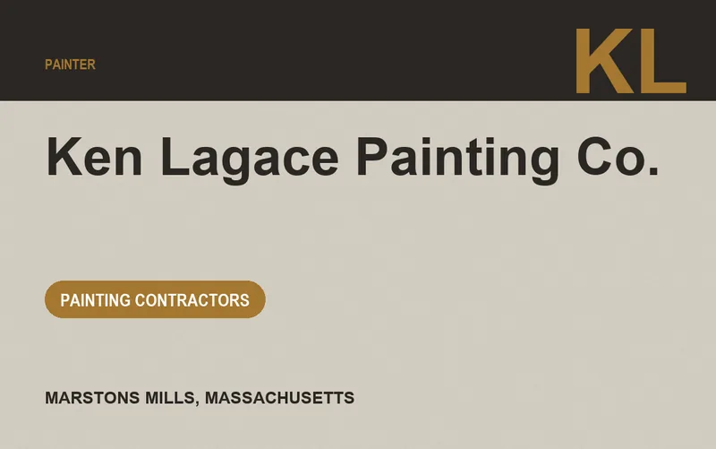 Ken Lagace Painting Co. in Marstons Mills, Massachusetts