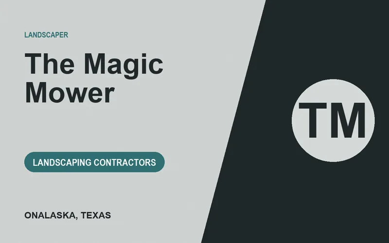 The Magic Mower in Onalaska, Texas