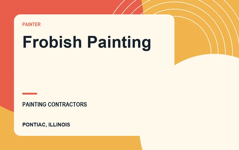 Frobish Painting in Pontiac, Illinois