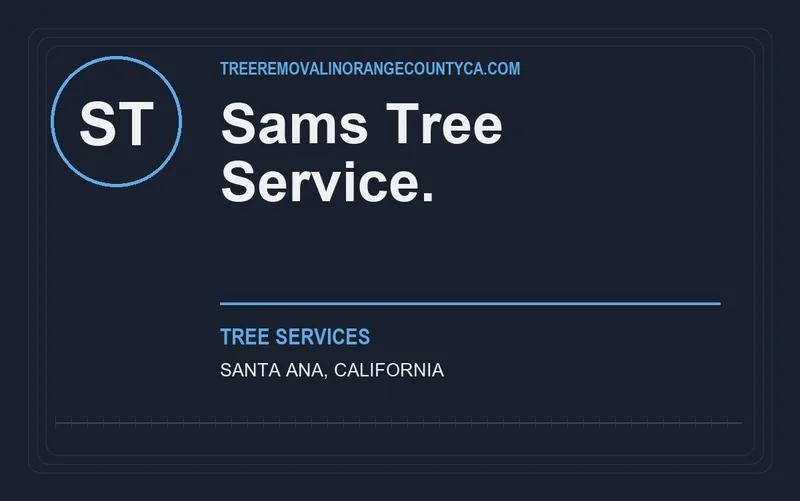 Sams Tree Service. in Santa Ana, California