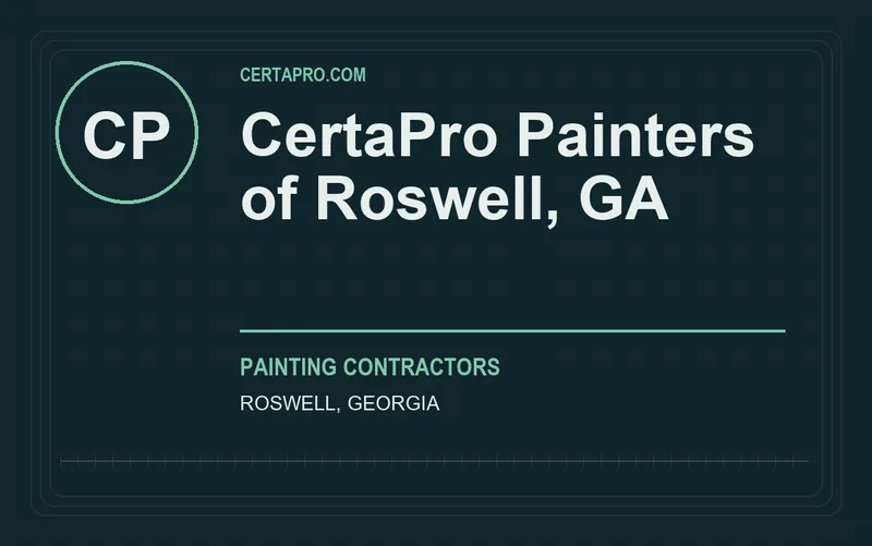 CertaPro Painters of Roswell, GA in Roswell, Georgia