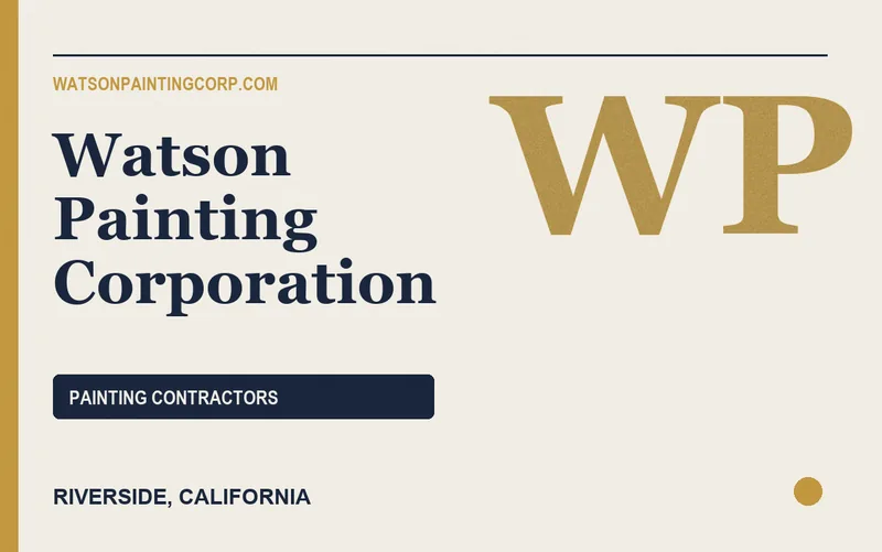 Watson Painting Corporation in Riverside, California