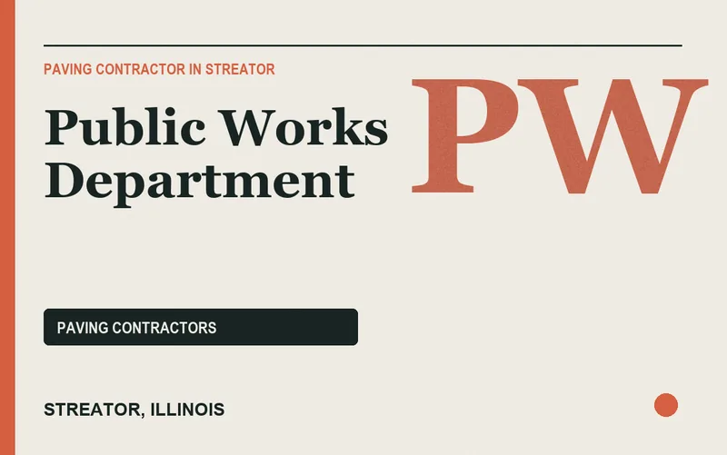 Public Works Department in Streator, Illinois